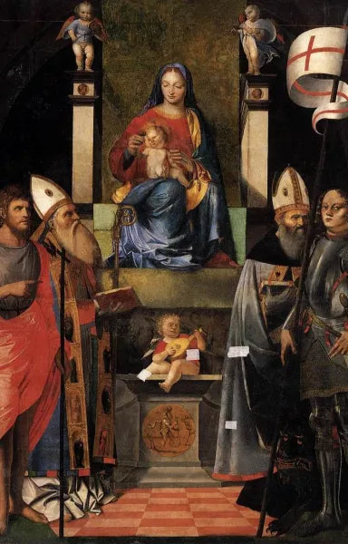 Virgin and Child Enthroned with Saints