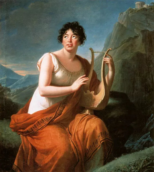 Portrait of Madame de Stael as Corinne on Cape Misenum
