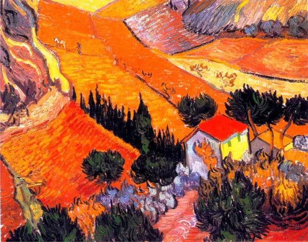 Landscape with Houses and Ploughman