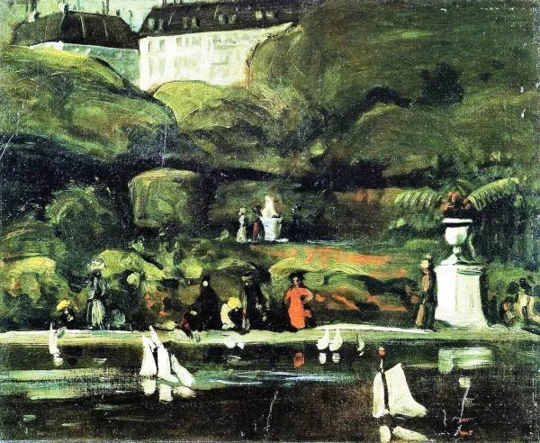 Sailboats, Luxembourg Gardens