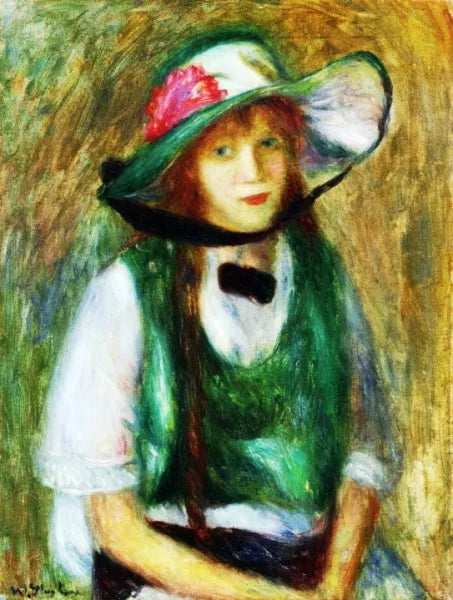 Girl in Green