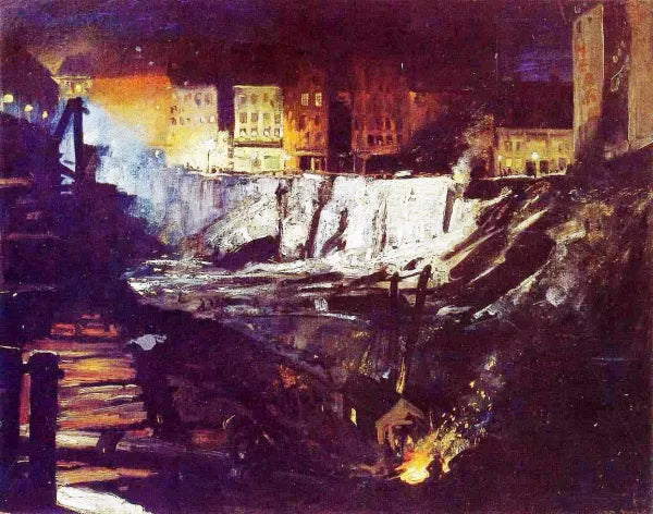 Excavation at Night