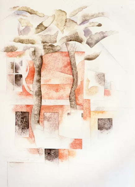 Bermuda: Houses Seen Through Trees