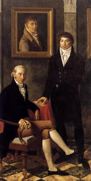 Portrait of Francois Wynckelman, Francois van der Donckt and Joseph Odevaere