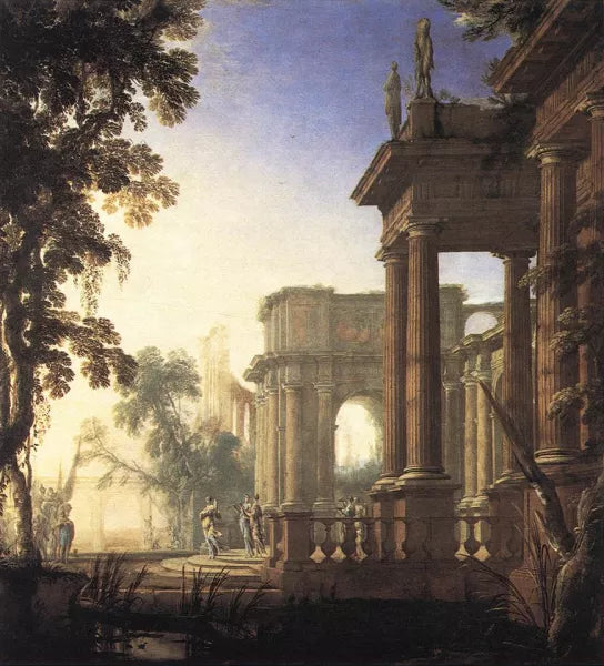 Landscape with Jephthah and His Daughter