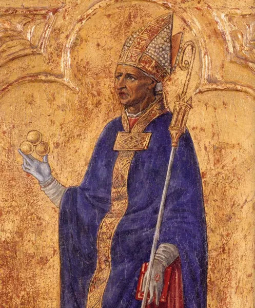 St Nicholas of Bari Detail