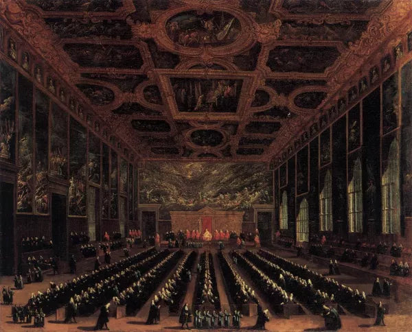 The Sala del Maggior Consiglio, Doge's Palace