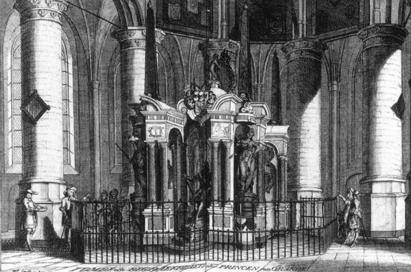 The Tomb of William the Silent in the Nieuwe Kerk, Delft