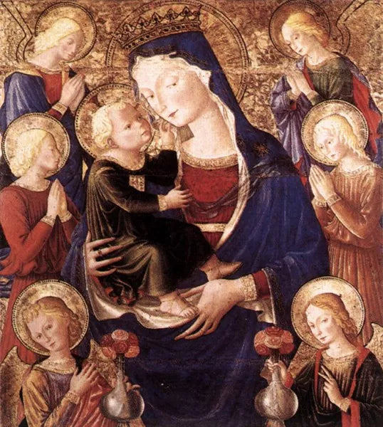 Virgin and Child with Angels