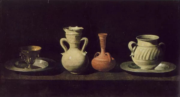 Still Life with Pottery Jars