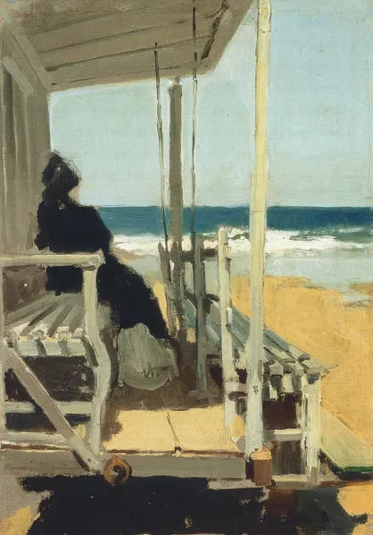 On San Sebastian Beach