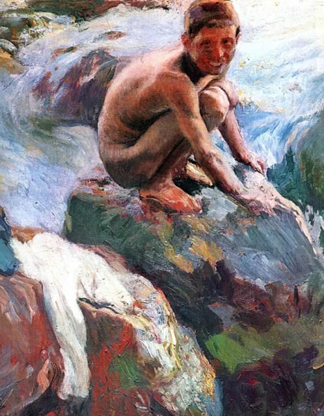 Boy on the Rocks, Javea