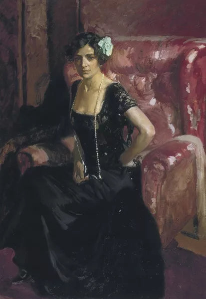 Clotilde in Evening Dress