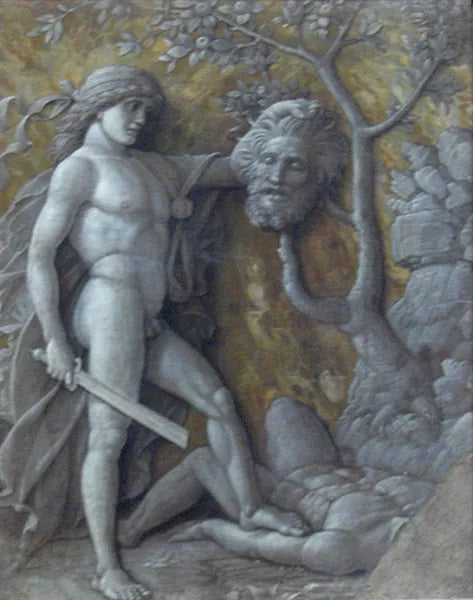 David with Goliath's head