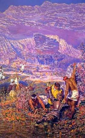 Los Molineros Sacan del Agua a Don Quijote