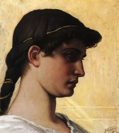 Head of a Roman Maiden