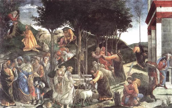 The Trials and Calling of Moses Cappella Sistina, Vatican