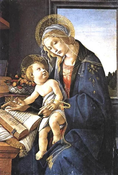 Madonna of the Book Madonna del Libro