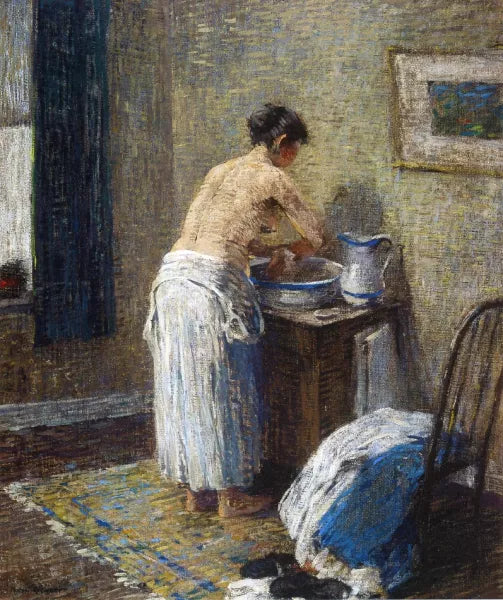 Woman Washing