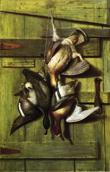 Game Hanging on a Cabin Door