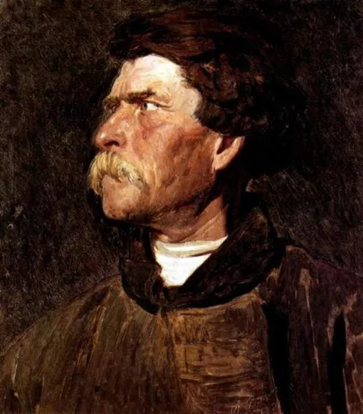 Head of Peasant Study