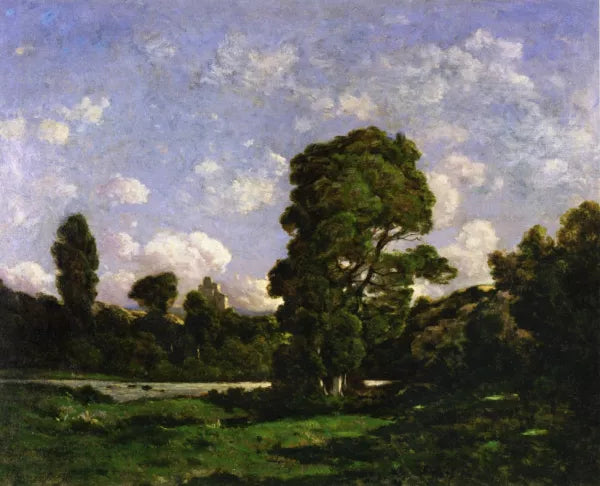 Landscape, Ruins of the Castle of Penhoet