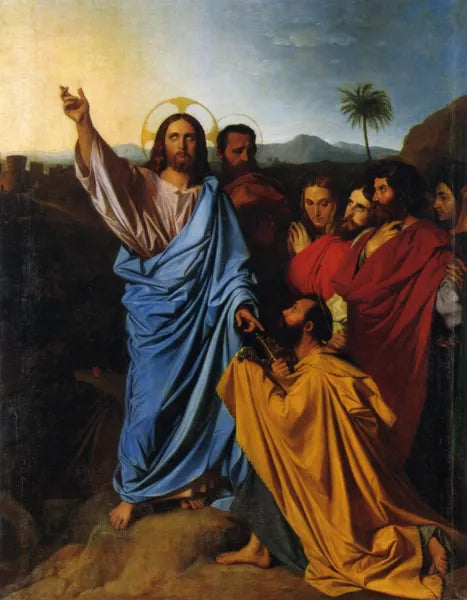 Christ Giving Peter the Keys of Paradise