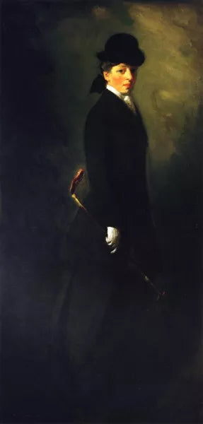 Portrait of Miss Leora Dryer in Riding Custume