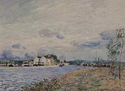 The Embankments of the Loing at Saint-Mammes