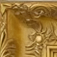 Gold Carved Pine (4328)