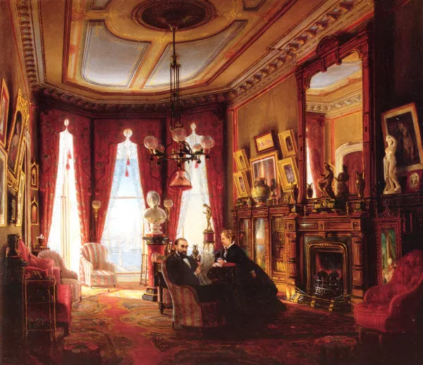 Parlor on Brooklyn Heights of Mr. and Mrs. John Ballard