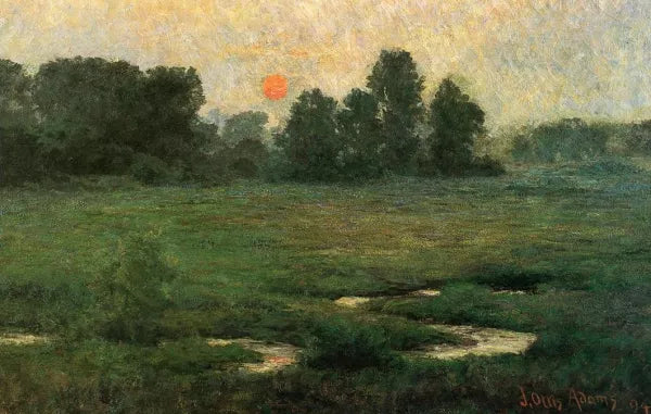 An August Sunset - Prarie Dell
