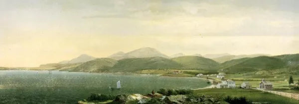 View of Camden Hills, Maine