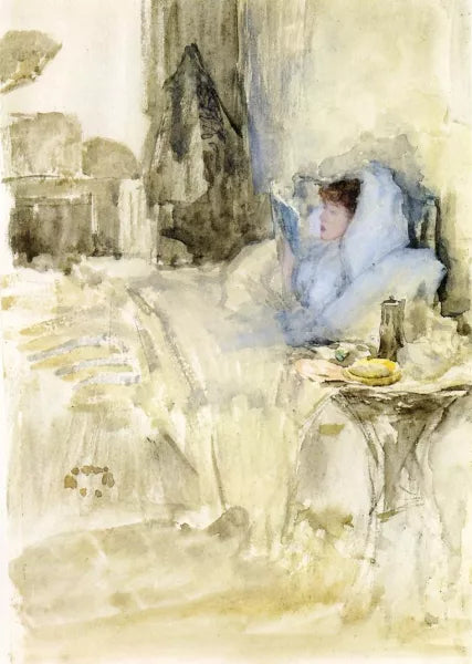 Convalescent also known as Petit Dejeuner; Note in Opal