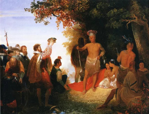 The Coronation of Powhatan