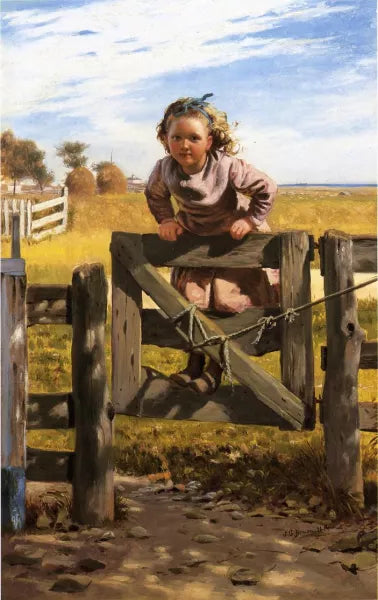 Swinging on a Gate, Southampson, New York