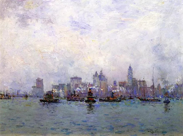 Lower New York from Grace  Co.'s Pier