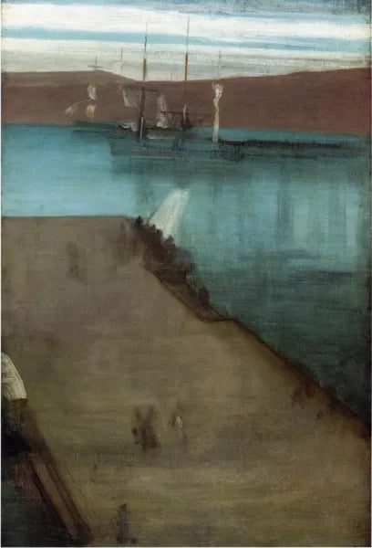 Sketch for Nocturne in Blue and Gold: Valparaiso Bay