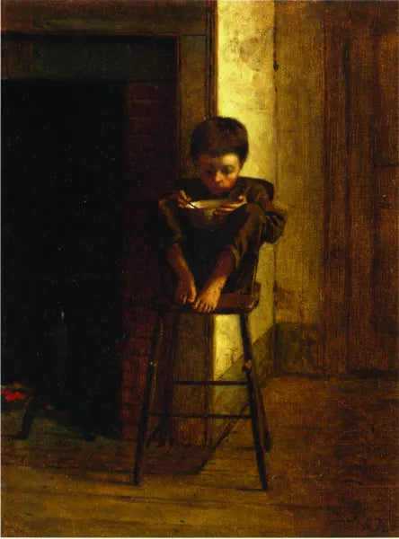 Little Boy on a Stool