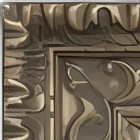 Silver Carved Pine (93867)