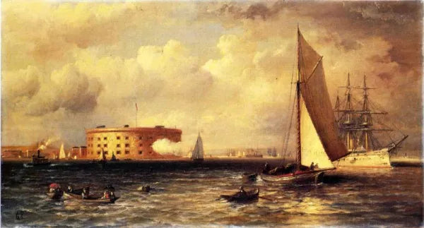 Ships Near the Battery