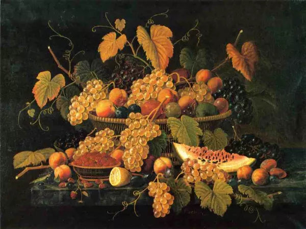 Still Life with Basket of Fruit