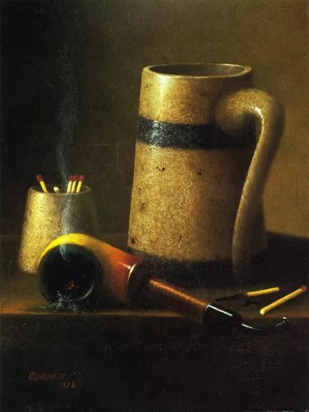 Still Life, Pipe and Mug
