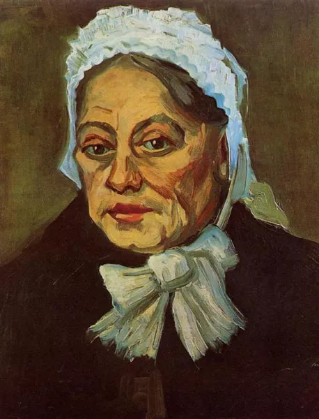 Head of an Old Woman in a White Cap also known as The Midwife