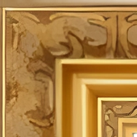 Gold Carved Pine (7019-101)
