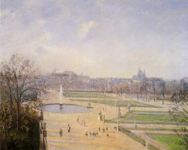 The Bassin des Tuileries: Afternoon, Sun