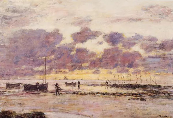 The Shores of Sainte Adresse at Twilight