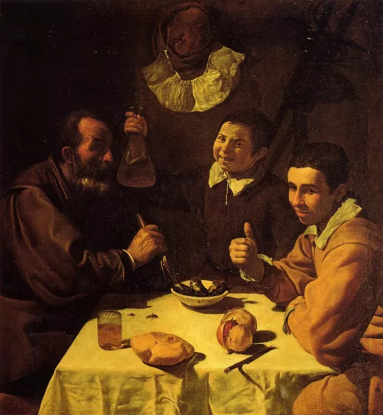 Three Men at a Table also known as Luncheon