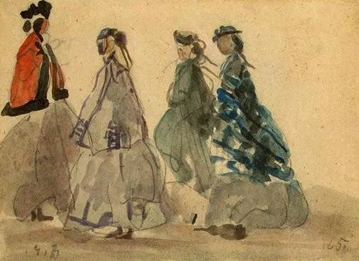 Four Women at Trouville