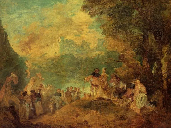 The Pilgrimage to Cythera after Watteau